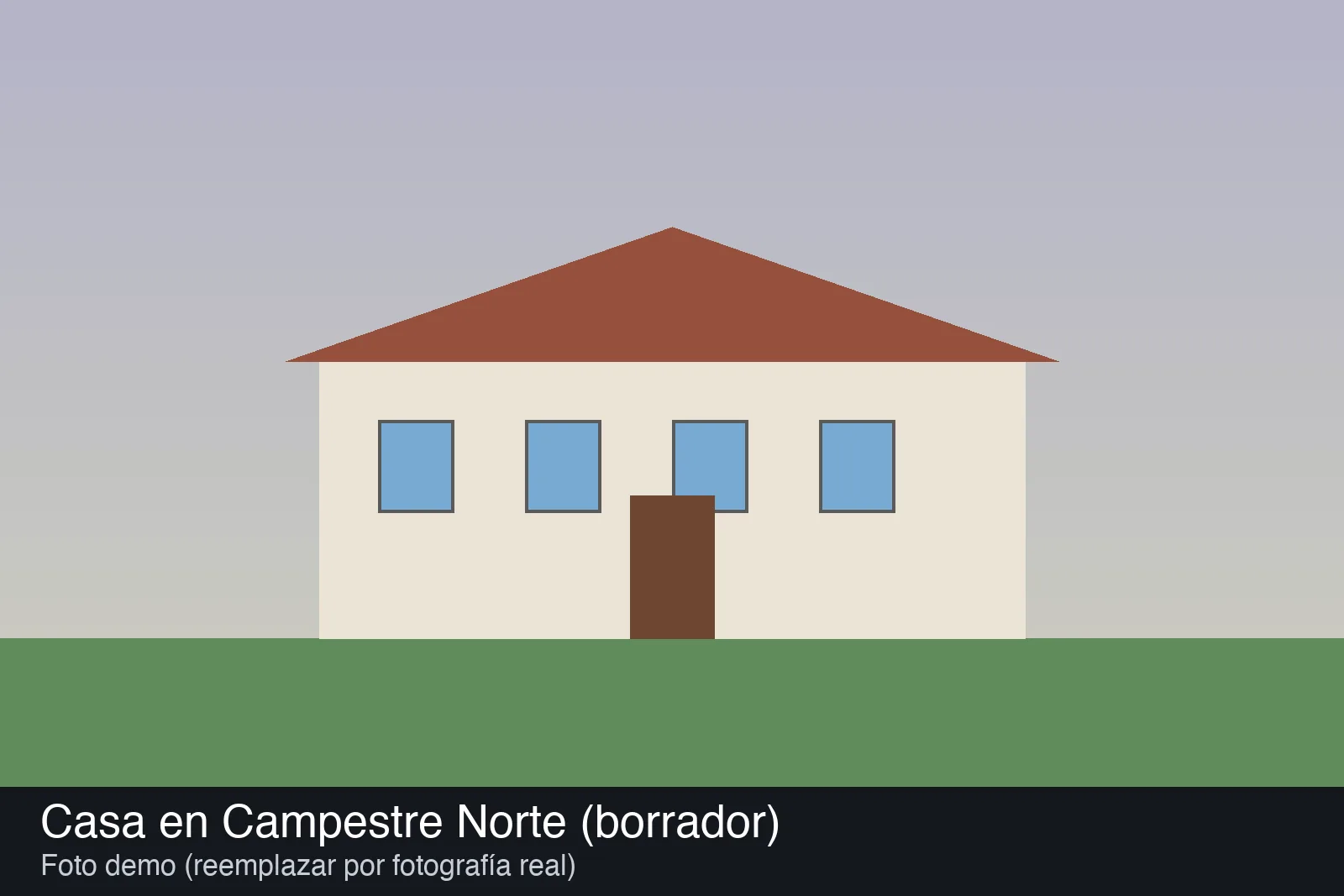 Casa en Campestre Norte (borrador)